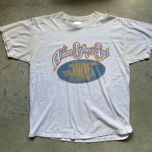 Retro Allman Brothers Shirt White